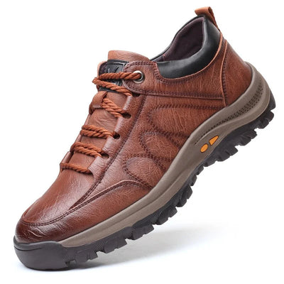 Hand-Stitched Leather Casual Shoes for Men