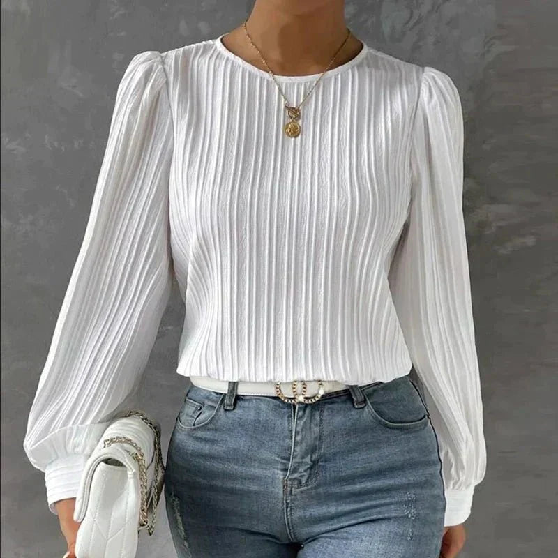 Elegant Textured Blouse for Women