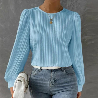 Elegant Textured Blouse for Women