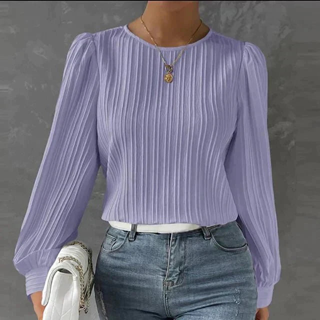 Elegant Textured Blouse for Women