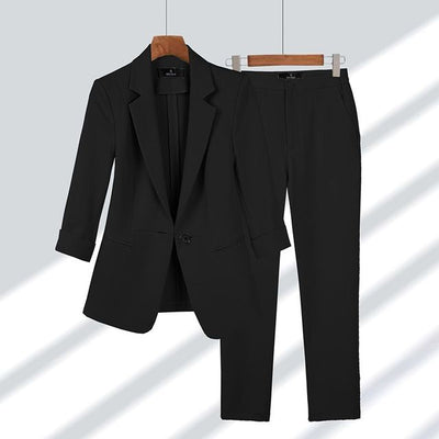 Elegant Blazer & Pants Set for Women