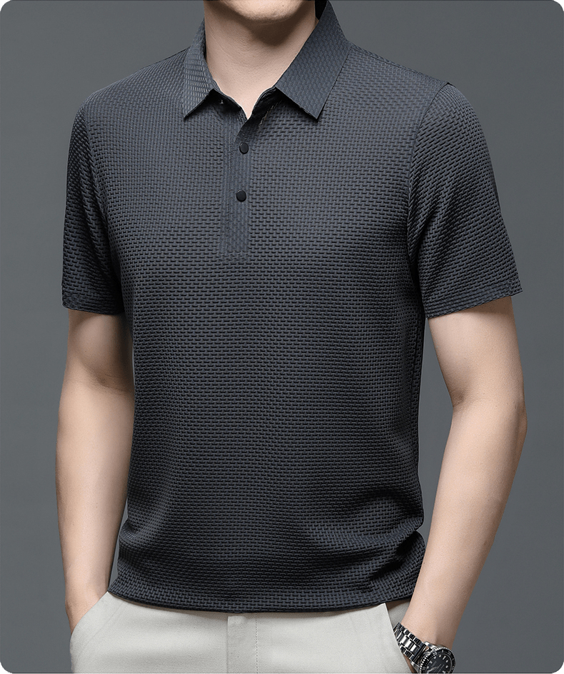 Mesh Polo Shirt for Men