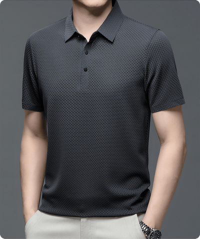 Mesh Polo Shirt for Men