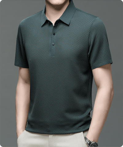Mesh Polo Shirt for Men