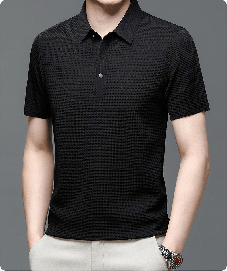 Mesh Polo Shirt for Men