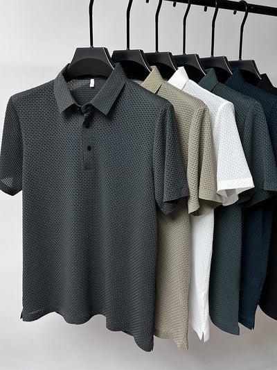 Mesh Polo Shirt for Men