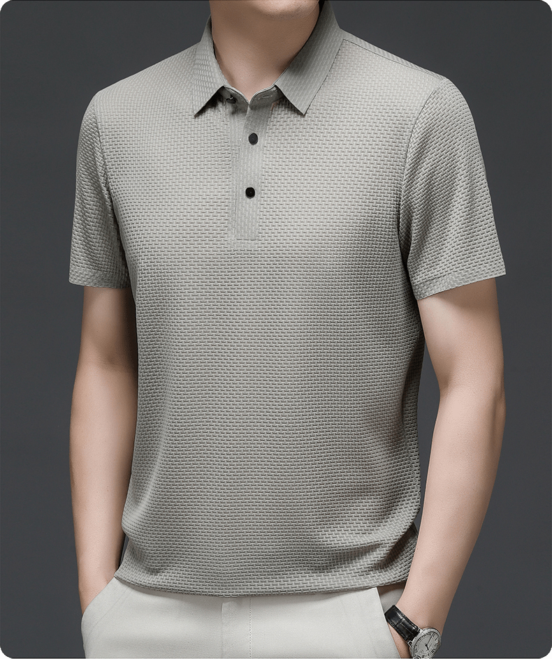 Mesh Polo Shirt for Men