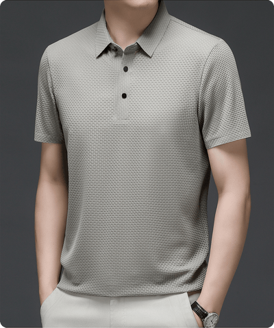 Mesh Polo Shirt for Men