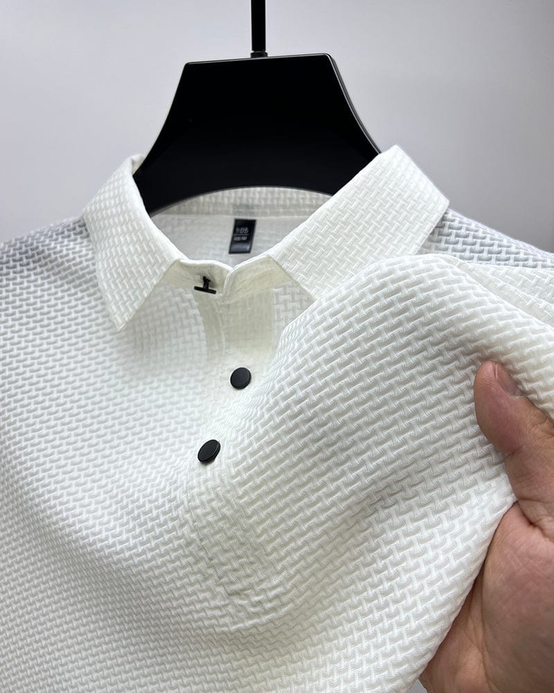 Mesh Polo Shirt for Men
