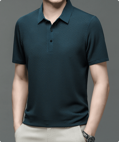 Mesh Polo Shirt for Men