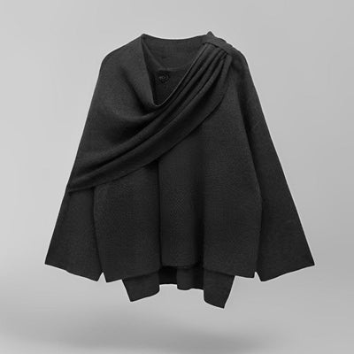 Elegant Warm Cape Coat