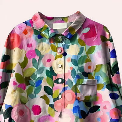 Stylish Floral Blouse for Women