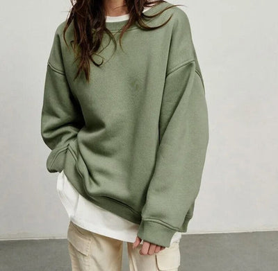 Oversized Basic Sweater for Women