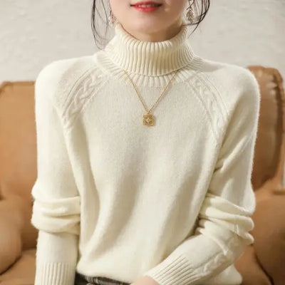 Warm Turtleneck Sweater for Women